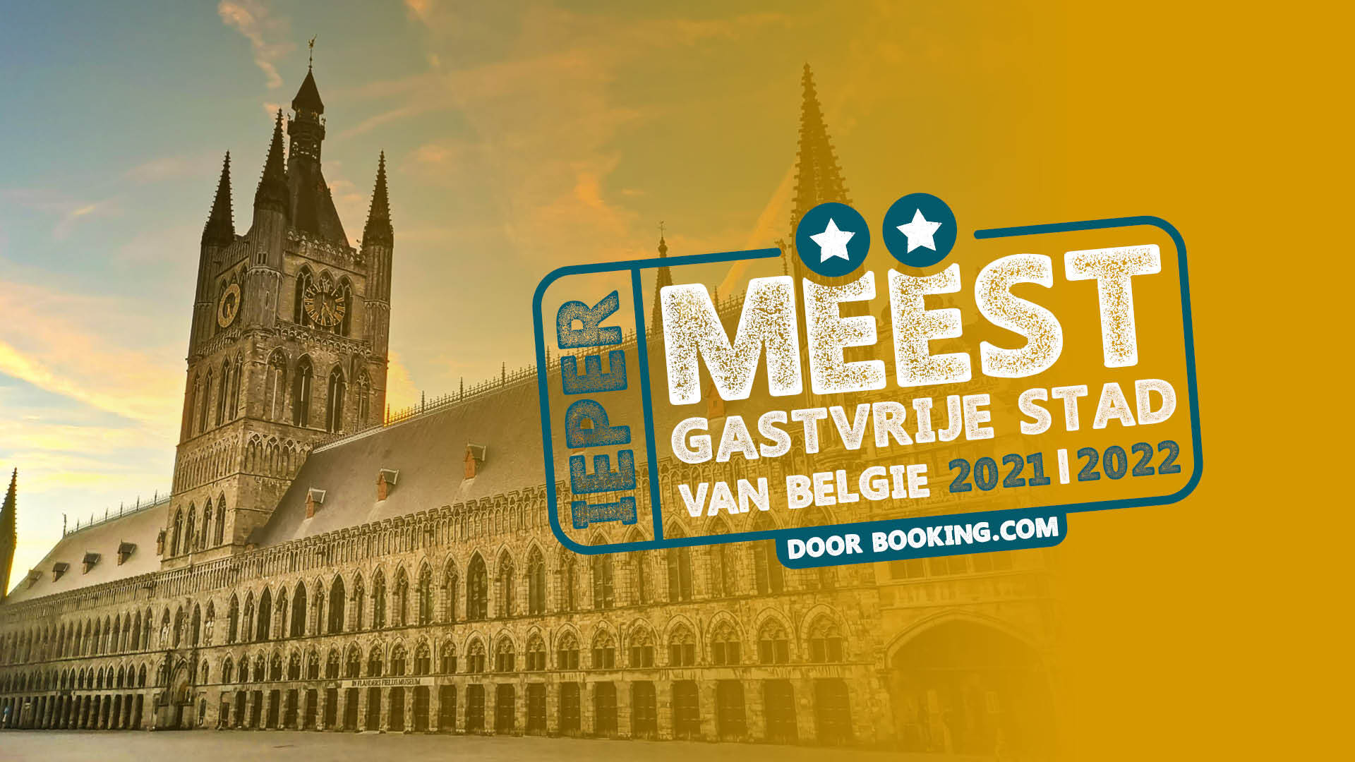 Meest gastvrije stad van België 2021 - 2022