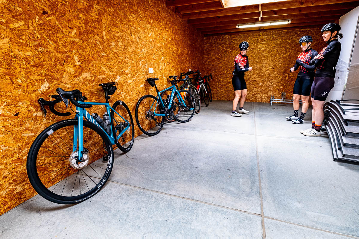 Afgesloten fietsenstalling zorgt voor geruste wielerharten