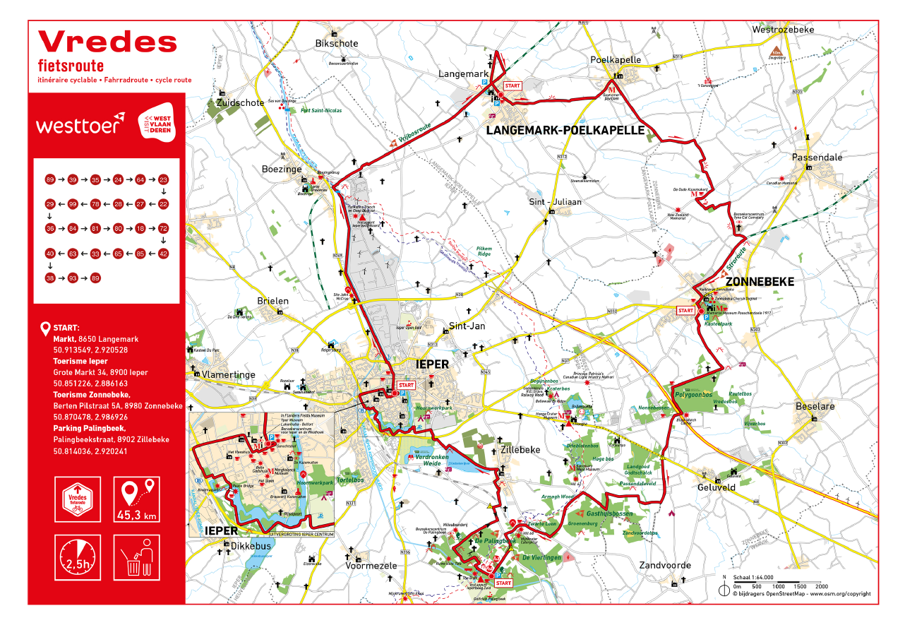 Vredesfietsroute