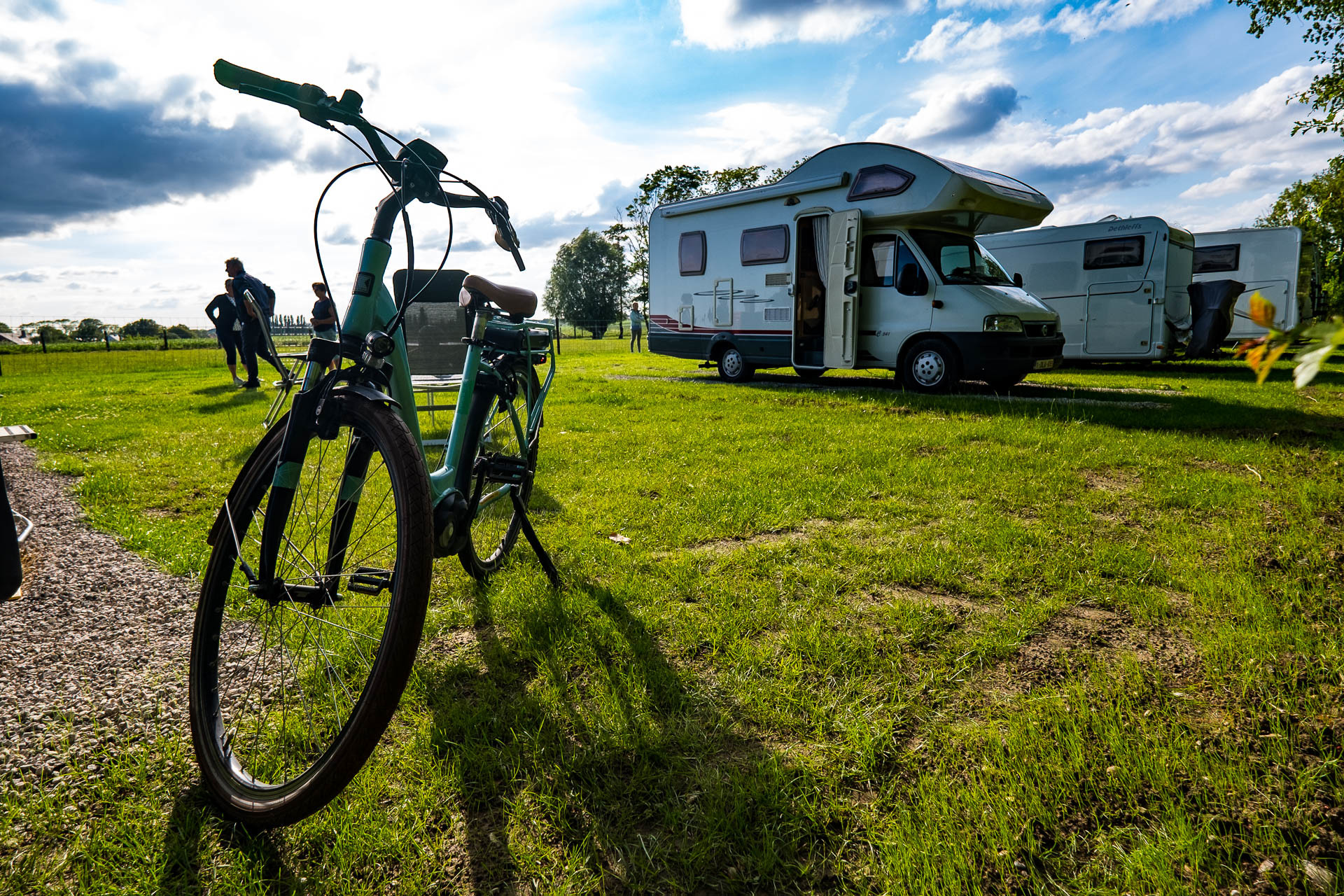 Aire camping car Hooge Crater