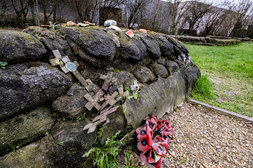 Yorkshire Trench en dugout