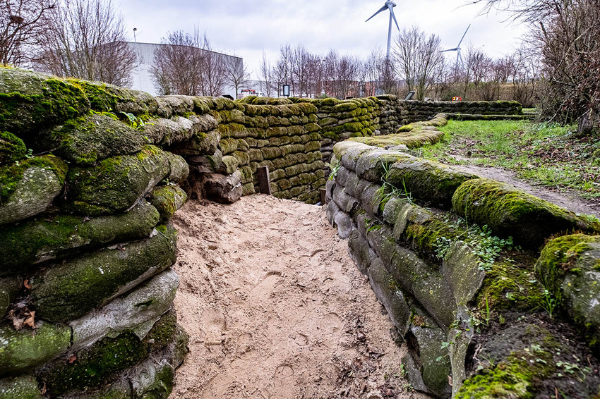 Yorkshire Trench en dugout