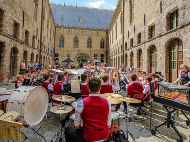 Concert binnenkoer Lakenhallen