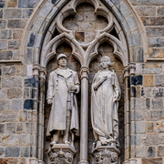 Beeld Belfort - koning 